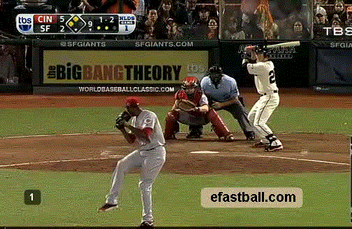 Aroldis Chapman 100 mph vs Posey